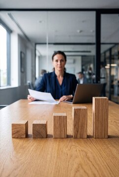 Strategic Business Planning and Decision Making with Wooden Blocks
