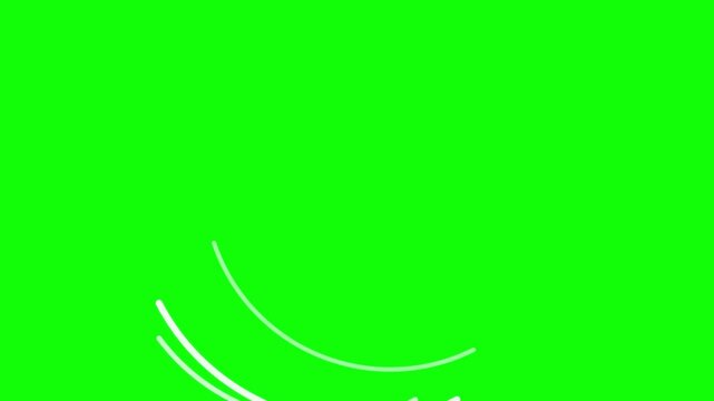 Emerald Green Screen Chroma Key Motion Graphic For Compositing And Visual Effects Animation
