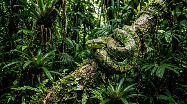 green tree python
