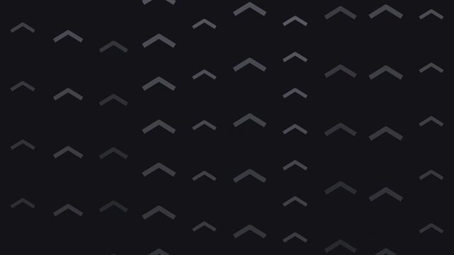 Black arrows rising upward steadily seamless loop business growth background