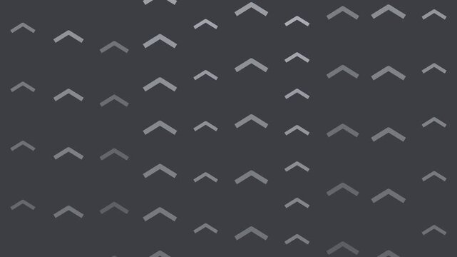 Gray arrows rising upward steadily seamless loop business growth background
