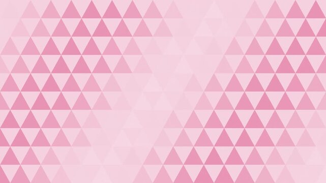 Pink uroko japanese fish scale triangles pattern pulsing seamless loop background