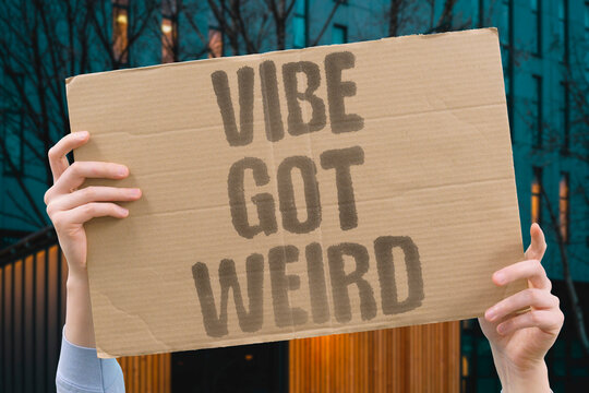 "Vibe Got Weird" Tone shifted suddenly in chat. VIBE. WEIRD. TONE. SHIFT. CHAT.