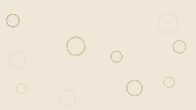 Beige yukiwa japanese snow ring motifs drifting seamless loop winter background