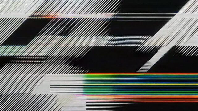 Glitchy digital distortion effect background.