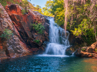Kimberley Waterfall with Rock Pool © Kevin