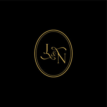 wedding curvy elegant initial monogram minimalist luxury concept NJ feminine line style design letter