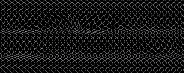 Net texture pattern on white background. Net texture pattern for backdrop and wallpaper. Realistic net pattern with black squares. Geometric background, vector Eps10 © Ubay