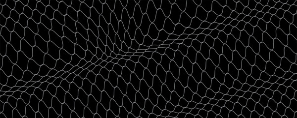 Net texture pattern on white background. Net texture pattern for backdrop and wallpaper. Realistic net pattern with black squares. Geometric background, vector Eps10 © Ubay