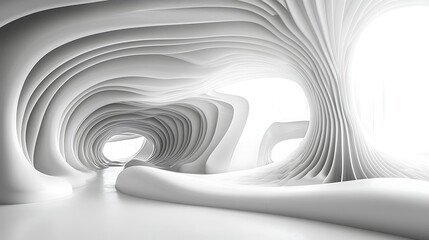 Naklejka premium Abstract Architectural Space