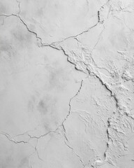 Fototapeta premium Light gray distressed cement wall texture with subtle cracks, dust accumulation, weathered imperfections, minimalist industrial aesthetic, clean copy space