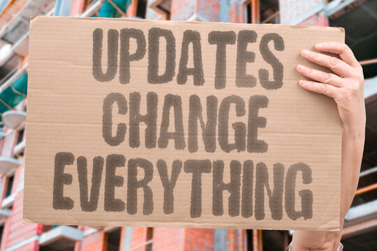 "Updates Change Everything" Software shifts break workflows overnight. UPDATES. CHANGE. EVERYTHING. SOFTWARE. BREAK.