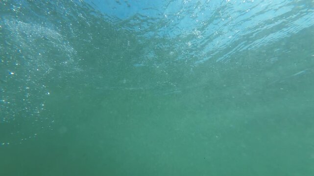 Underwater Ocean Slow Motion x4 Filmed at 120fps
