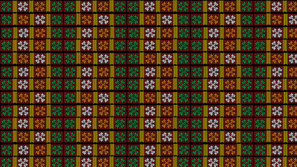 Mising Tribal Textile Pattern Perfect for Fabric, Wallpaper, Home Décor & Surface Pattern Design © Anuradha