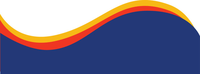 Fototapeta premium Colorful Rainbow Wave Background with Abstract Business Curves and Flowing Vector Design