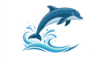 dolphin vector illustration © sadia
