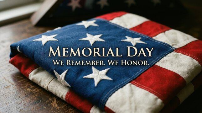 Folded Flag Memorial