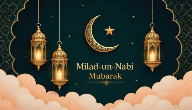 Milad Mubarak Greeting