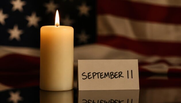 September Memorial Candle