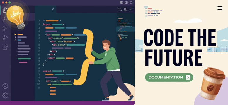 Coder Web App Dev Work Site Tool Idea Tech Job Fast New Build Code Pro