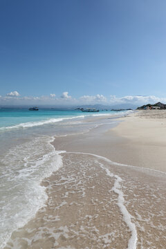 Nusa Lembongan - Indonesia. Main Beach on the small tropical island a short ferry ride away from Bali