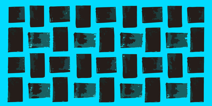 set of grungy ink roller textures in black on blue background grunge texture color textured pattern print design artistic effect