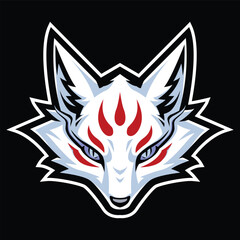 Naklejka premium God Fox Gaming Logo