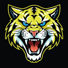 Fototapeta premium The Tiger Gaming Logo