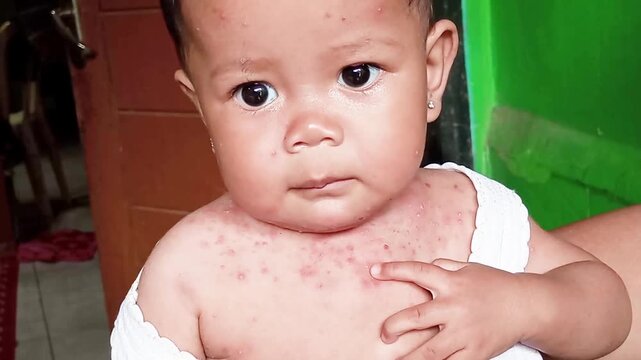Chickenpox is caused by the highly contagious Varicella-zoster virus, which generally attacks children. The main signs are a very itchy, red, blistered skin rash accompanied by blisters.