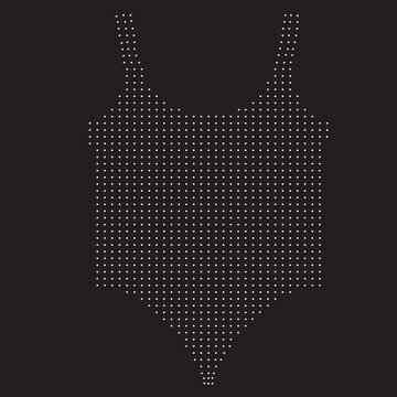 vector illustration of a shield
