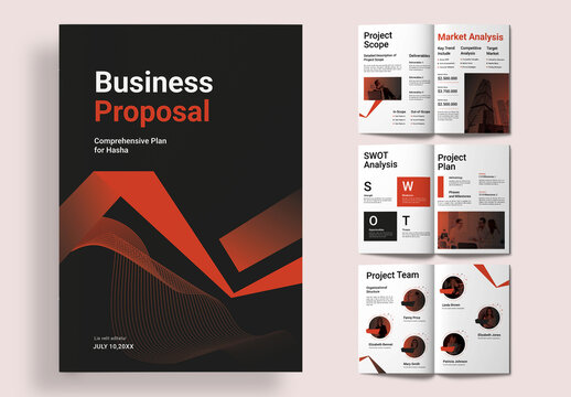 Business Proposal Brochure Template