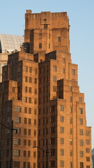 Fototapeta premium The old buildings view located in Shanghai of the China