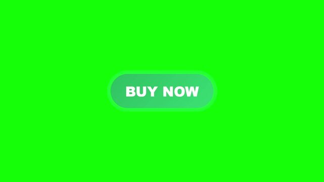 Three rounded buy now buttons on a vibrant green background for digital interface