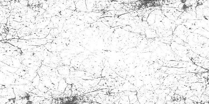 Grunge black and white crack paper texture design and texture of a concrete wall with cracks and scratches background . Vintage abstract texture of old surface. Grunge texture design