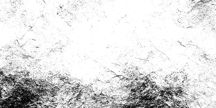 Grunge black and white crack paper texture design and texture of a concrete wall with cracks and scratches background . Vintage abstract texture of old surface. Grunge texture design