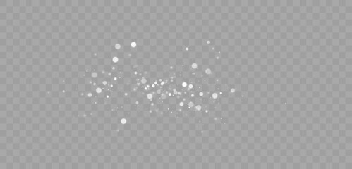 Glittering magical holiday design element. Transparent glamour shimmer effect for luxury jewellery advertisement, wedding greeting card or abstract cosmic artwork. © KpacaBa