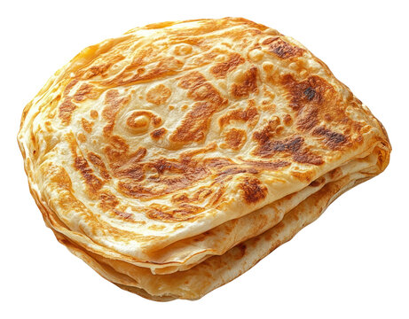 PNG Roti Prata bread food traditional.