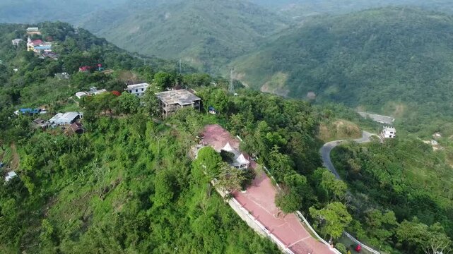 AERIAL VIEW OF DIMA HASAO, ASSAM