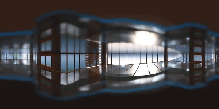HDRI, environment map, spherical panorama, equidistant projection, production room, factory premises,
3D rendering