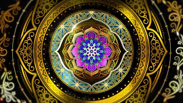 Golden Mandala Tunnel