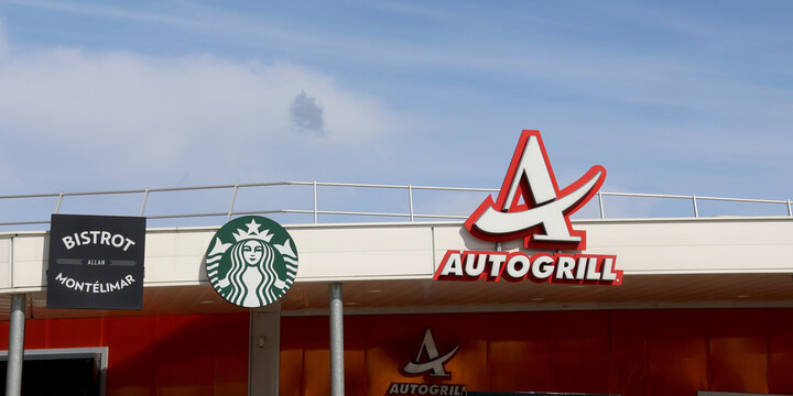 Enseigne de l auto grill pour une restauration rapide