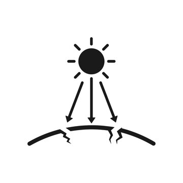 Solar Radiation and Ozone Layer Depletion Icon