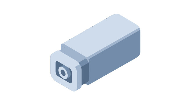 Isometric security camera for surveillance and monitoring
