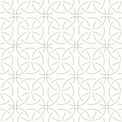 Fototapeta premium Minimal Gray Pinwheel Seamless Pattern Repeat for Modern Surfaces