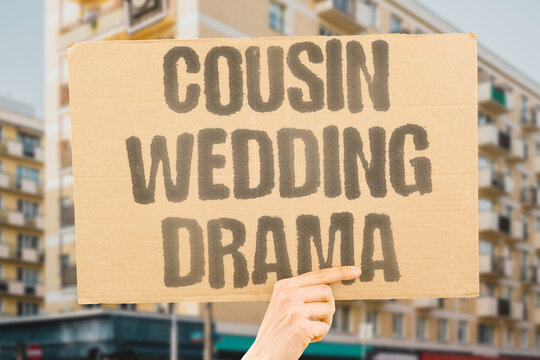 "Cousin Wedding Drama" Family argument at reception. COUSIN. WEDDING. DRAMA. FAMILY. ARGUMENT.