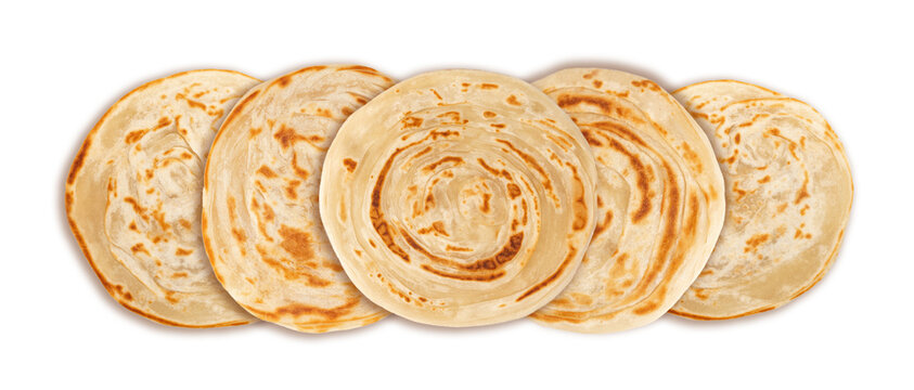 Kerala porotta known as paratha or parotta