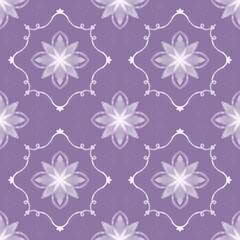 Fototapeta premium Elegant seamless wallpaper pattern