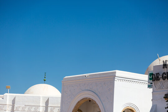 Details from exterior of Guellala Museum, Djerba, Tunisia