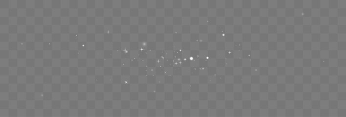 Dust Golden Christmas Stardust PNG with Festive Glow © arkadij_st