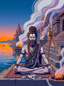 Aghori sadhu, Aghori baba, Aghori sect, Aghori ascetic, Aghori monk, Aghori Hinduism, Shaivite sect, Shaiva tradition, Shaivism, Tantric practices, Tantra, Hindu tantra, Bhairava worship, Lord Shiva.